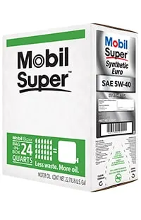Mobil Super Syn Euro 5W-40, Case